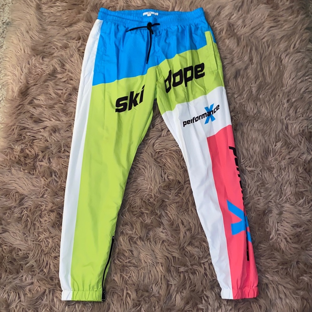 Dope Multi Color Stretch Sweatpants